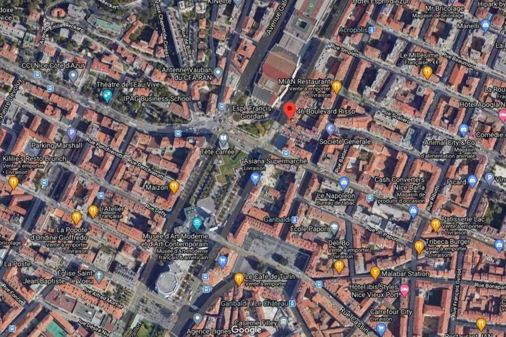 Garibaldi 3 Chambres 6 Couchages, Easy Check-In Ніцца Екстер'єр фото
